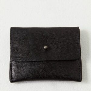 Free People Black Leather wallet